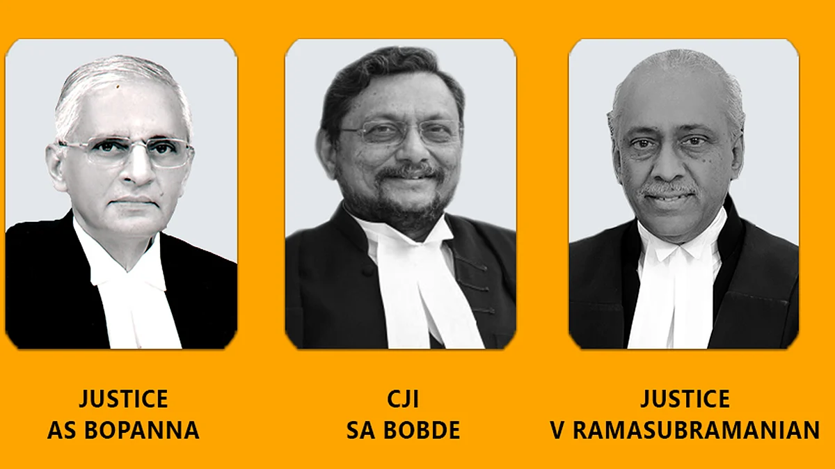 AS Bopanna, CJI Bobde and V Ramasubramanian