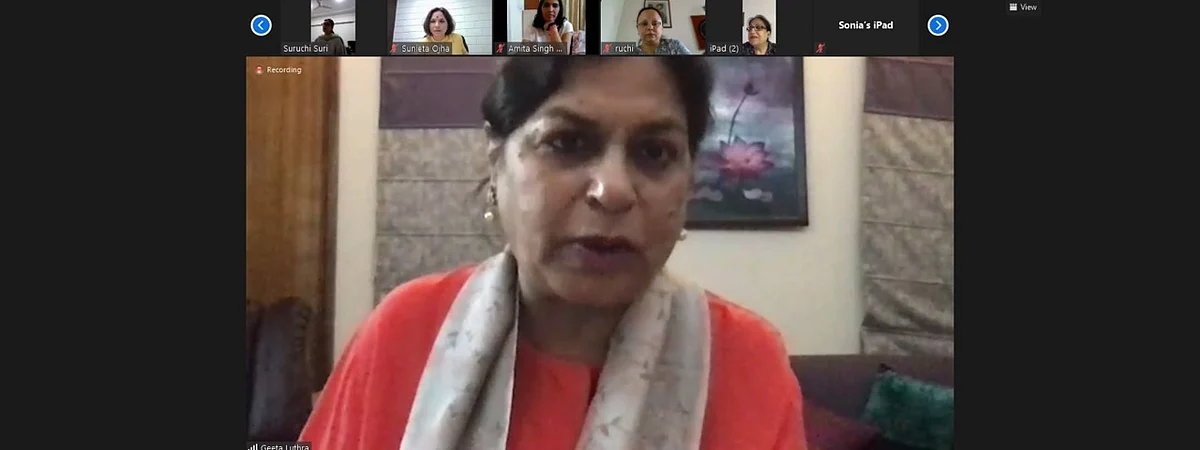 Senior Advocate Geeta Luthra speaks at Delhi HC Women Lawyers Forum session on 'Seizing Opportunities And Not Focusing On The Glass Ceiling'