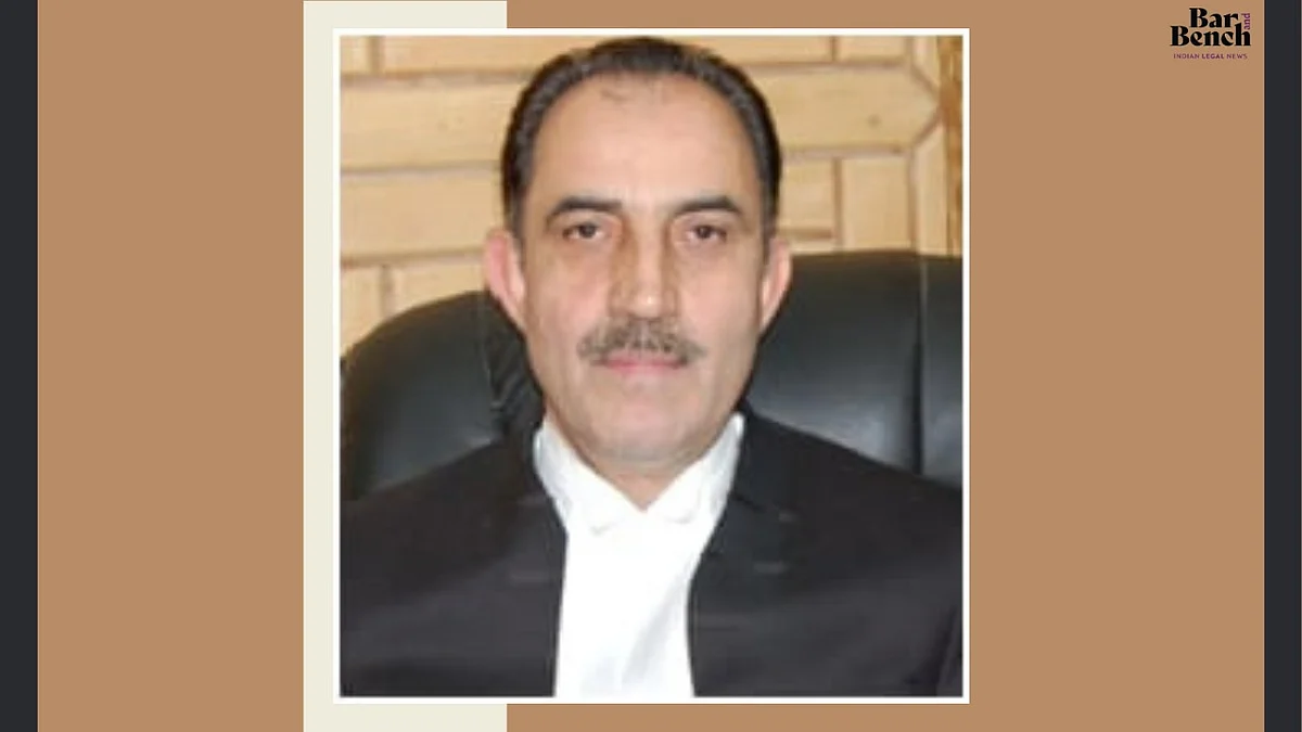 Justice Ali Mohammad Magrey to be First Executive Chairman of Ladakh Legal Services Authority