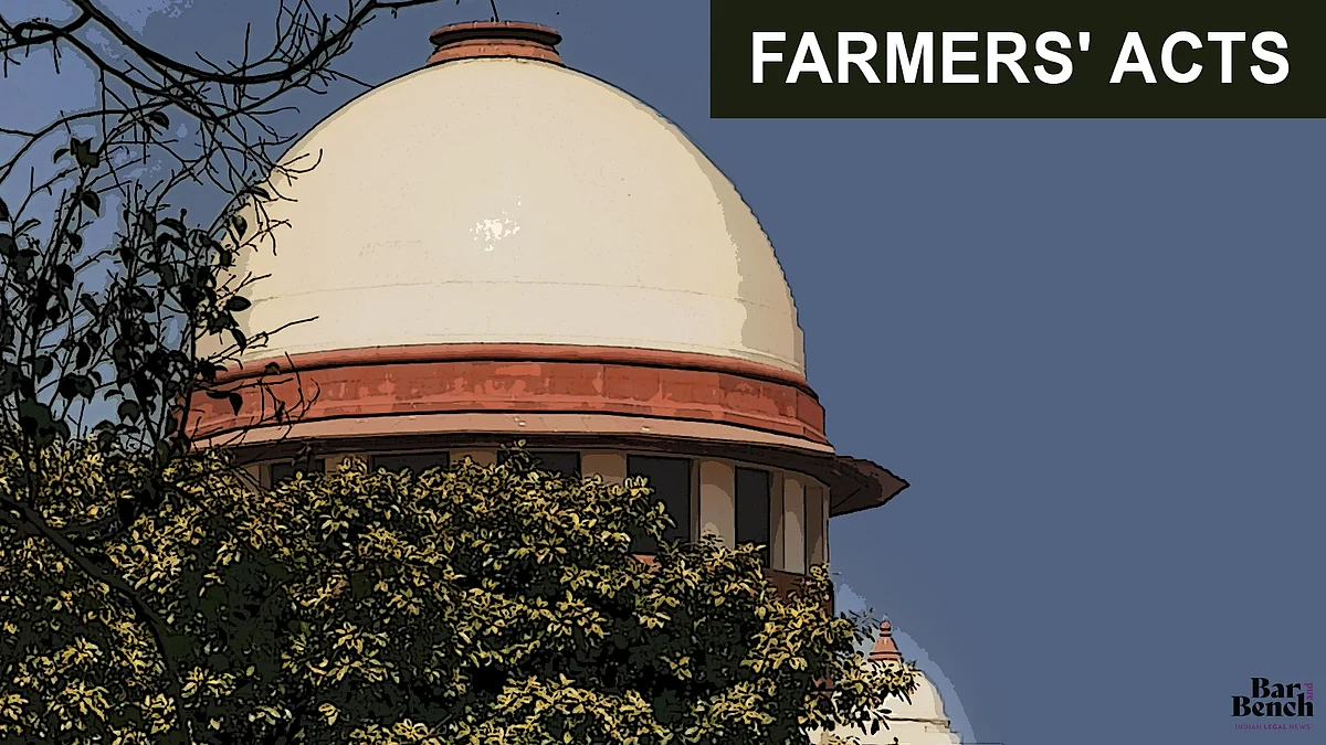 Supreme Court issues notice in pleas challenging validity of Farmers Acts 2020