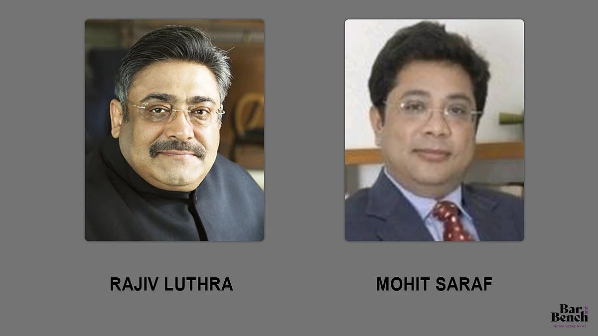 Rajiv Luthra, Mohit Saraf begin mediation before Senior Advocate Sriram Panchu