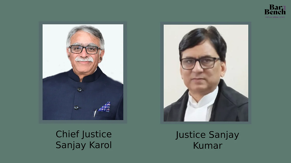Chief Justice Sanjay Karol, Justice Sanjay Kumar