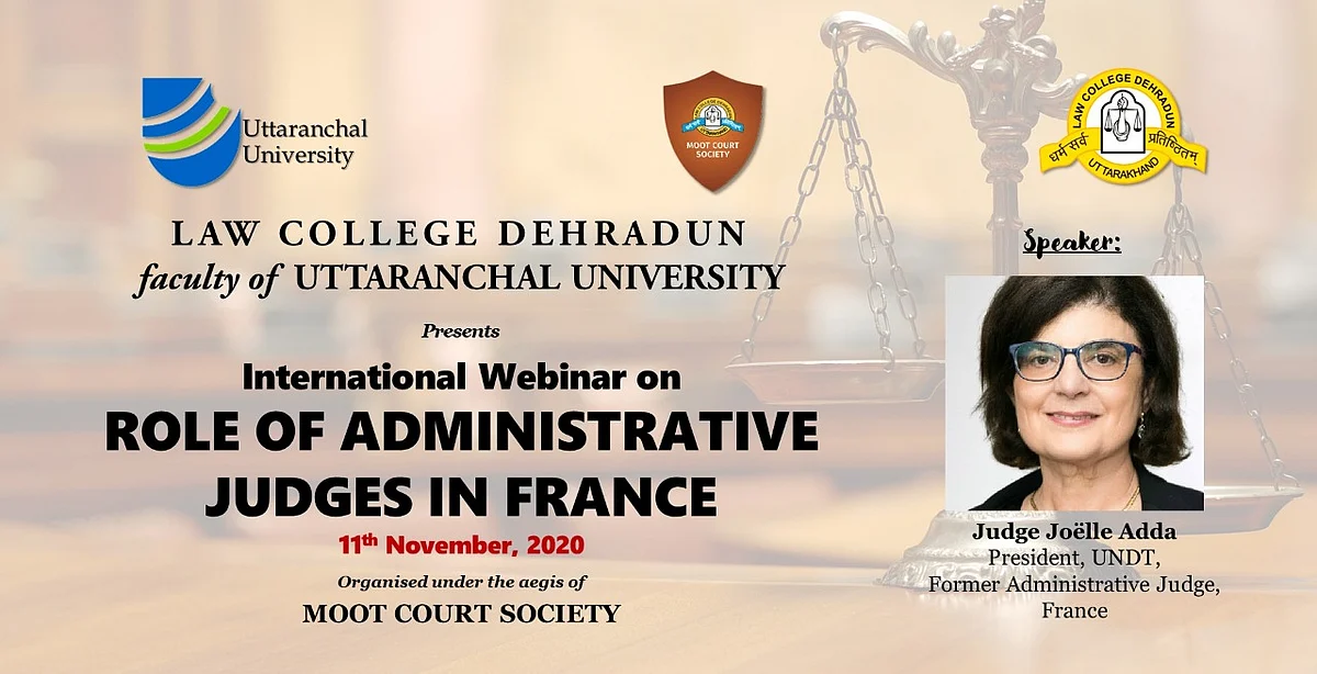 Webinar Alert: Judge Joelle Adda on the Role of Administrative Judges in France (Nov 11)