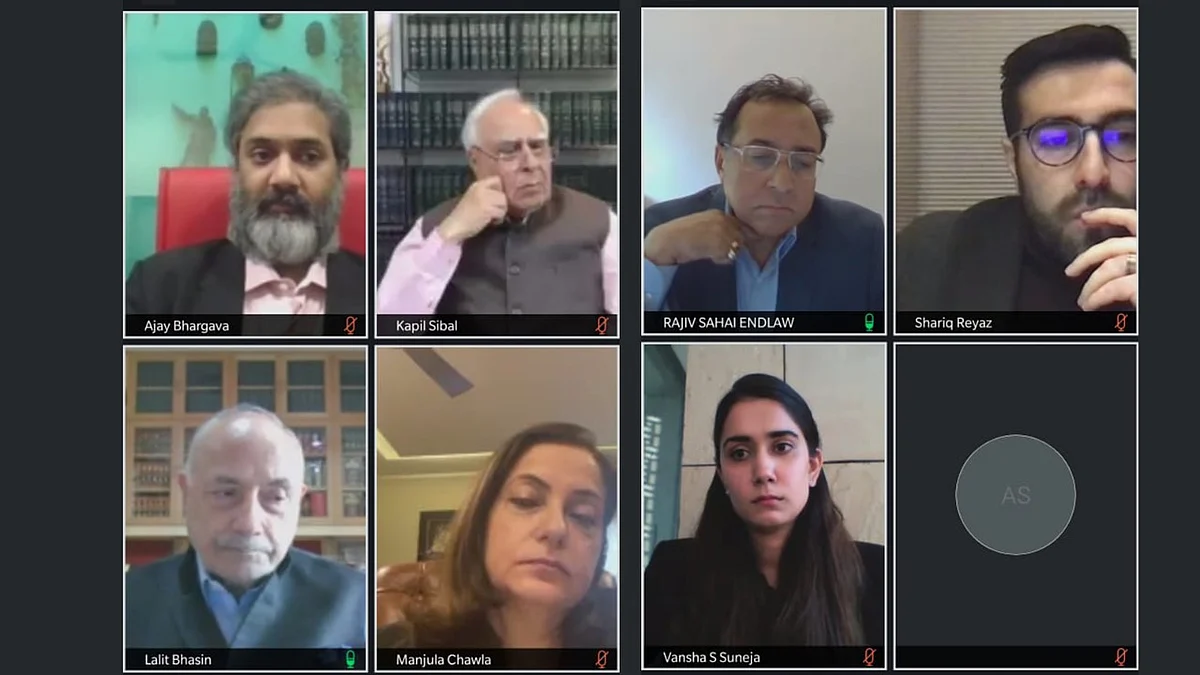 Virtual hearings are not the new normal, cannot substitute physical courts: Justice RS Endlaw, Kapil Sibal, Lalit Bhasin