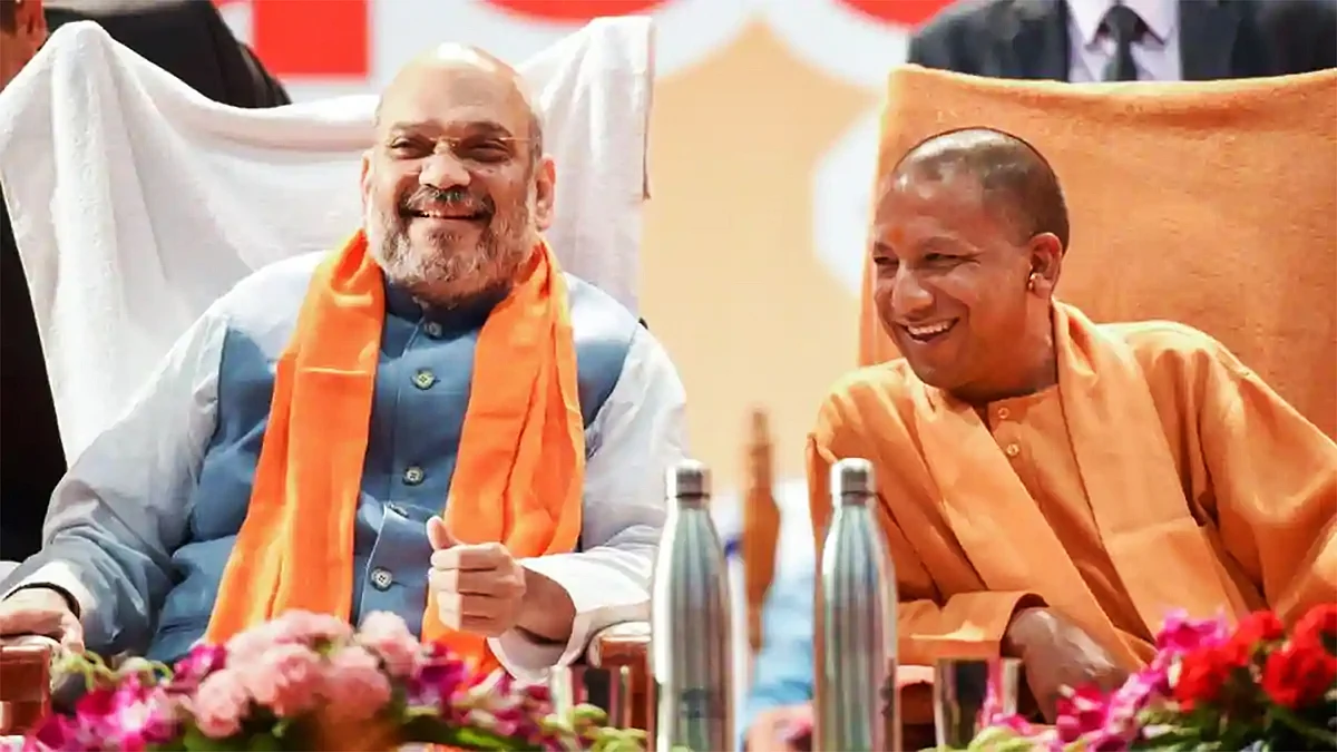 Amit Shah and Yogi Adityanath