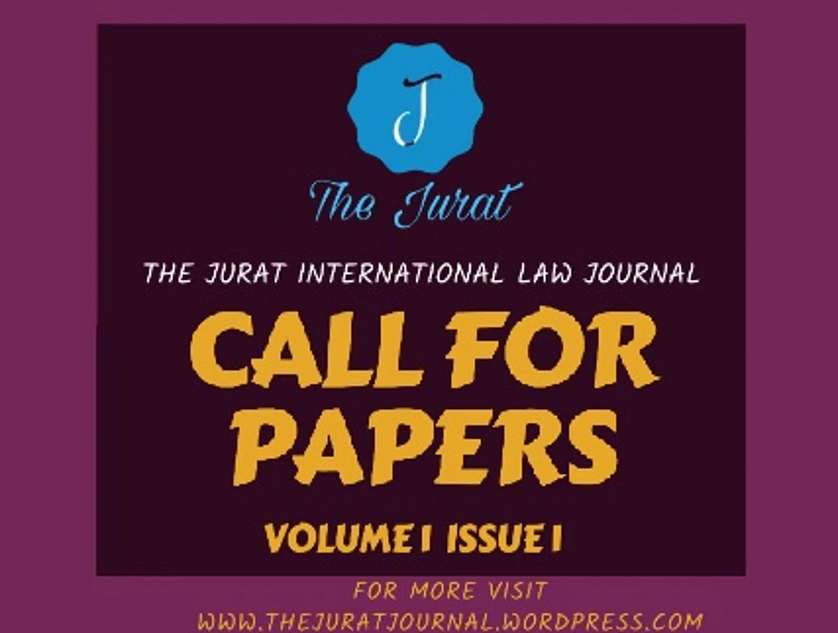 Call for Papers: The Jurat International Law Journal (Submit by Dec 01)