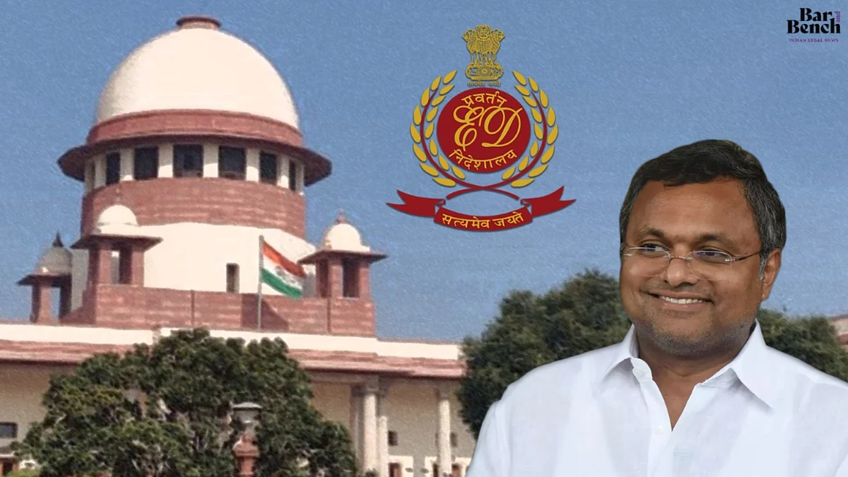 Transfer of Tax Evasion case to MP/MLA court: Supreme Court seeks IT Dept response in plea by Karti Chidambaram