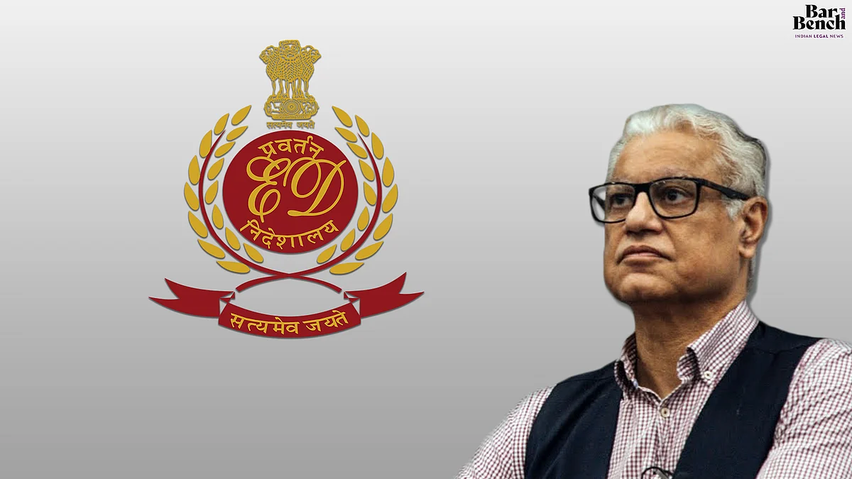Anand Grover, Enforcement Directorate