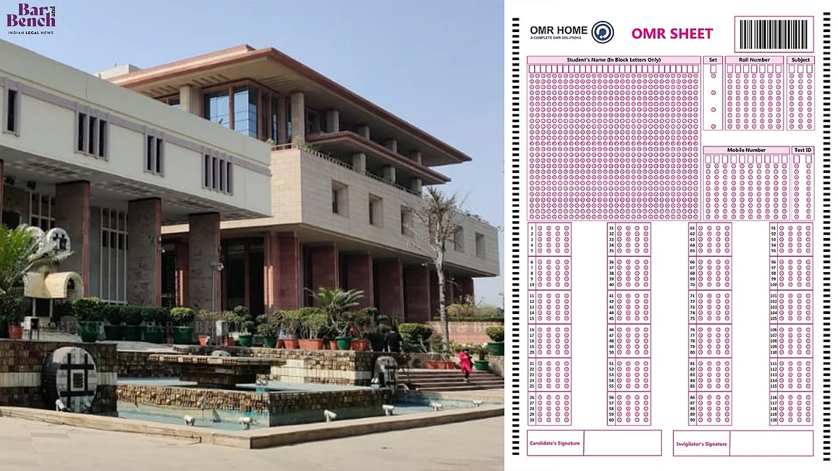 OMR sheet blank, fixed with tape, different from one uploaded by NTA: NEET aspirants tell Delhi High Court after physical inspection