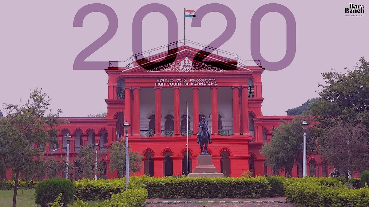 "Standing Counsel", misogynistic remarks and more: Seven times the Karnataka High Court made it to headlines in 2020