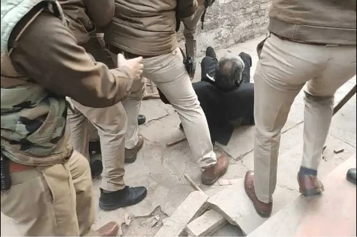 Visuals of the assault on the lawyer at Etah