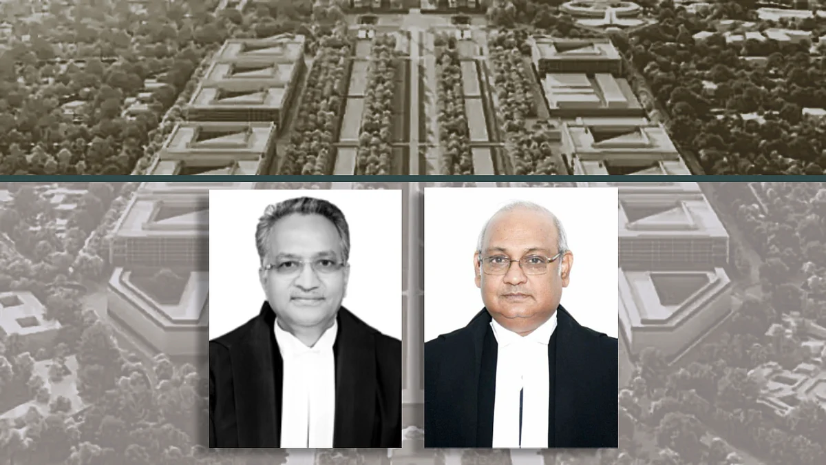 Justice AM Khanwilkar and Justice Dinesh Maheshwari, Central Vista