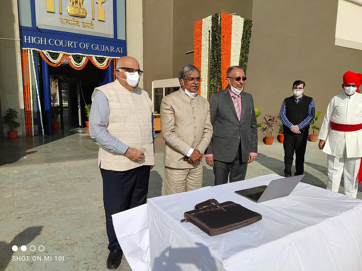 Launch of website for Gujarat State Legal Services Authority