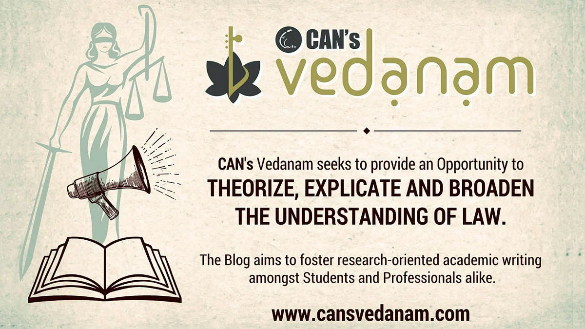 CAN Foundation invites applications for 15 Student Editorial Board vacancies for its academic blog "Vedanam"