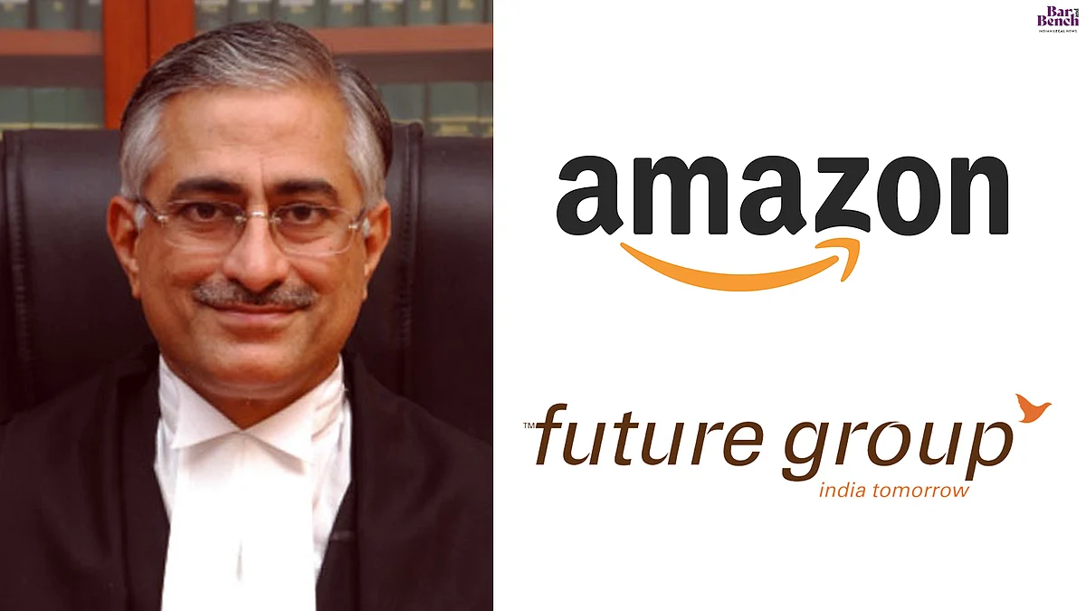 Justice JR Midha and amazon and Future