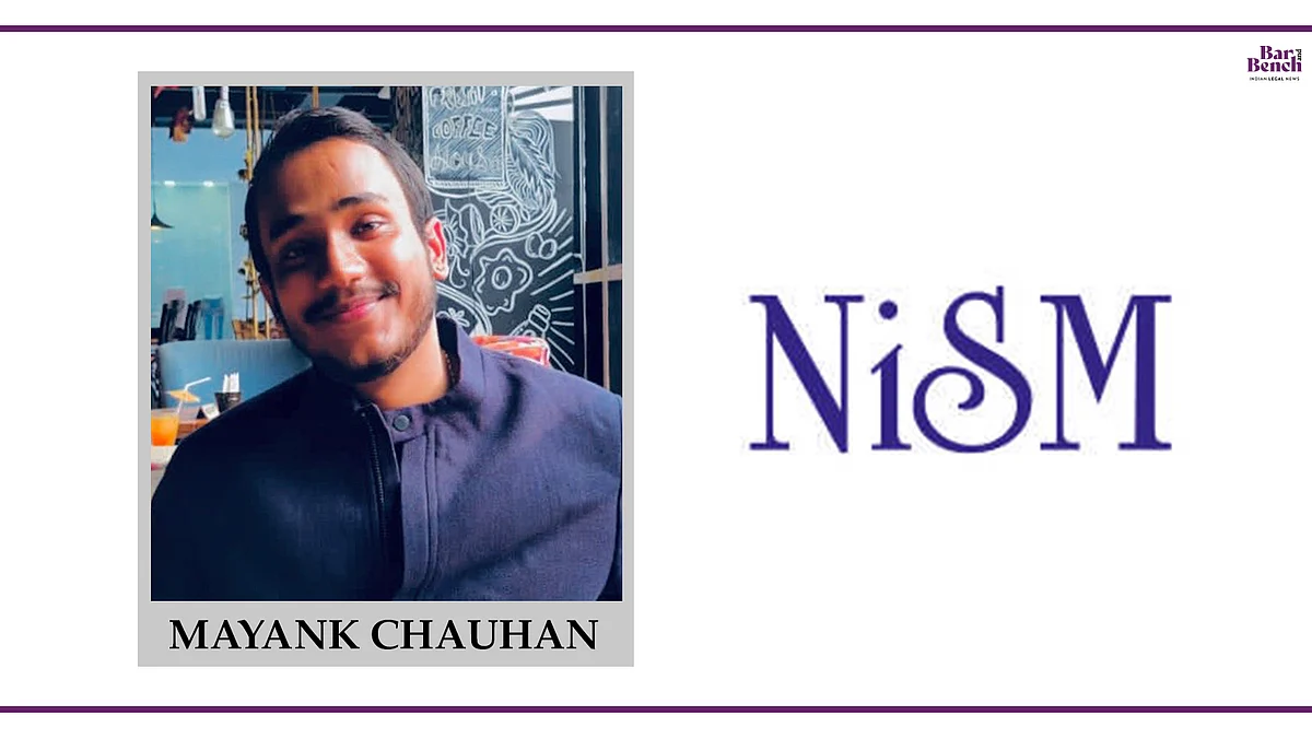 Know Your Campus Ambassador: Mayank Chauhan, National Institute of Securities Markets