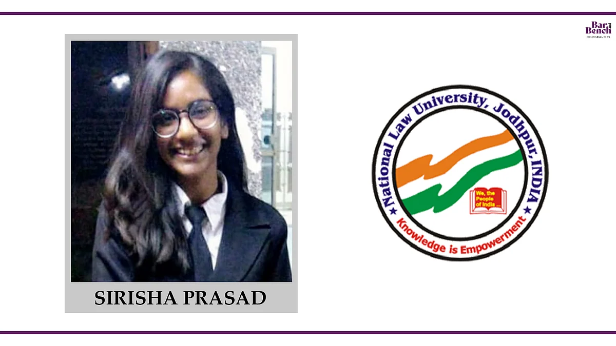 Know your Campus Ambassador: Sirisha Prasad, NLU Jodhpur