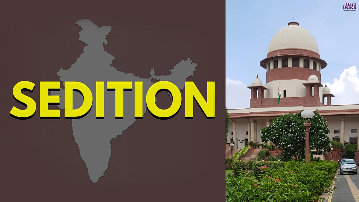 [BREAKING] Challenge to Sedition law: Central government seeks extension of one week to file reply - Vimarsana News