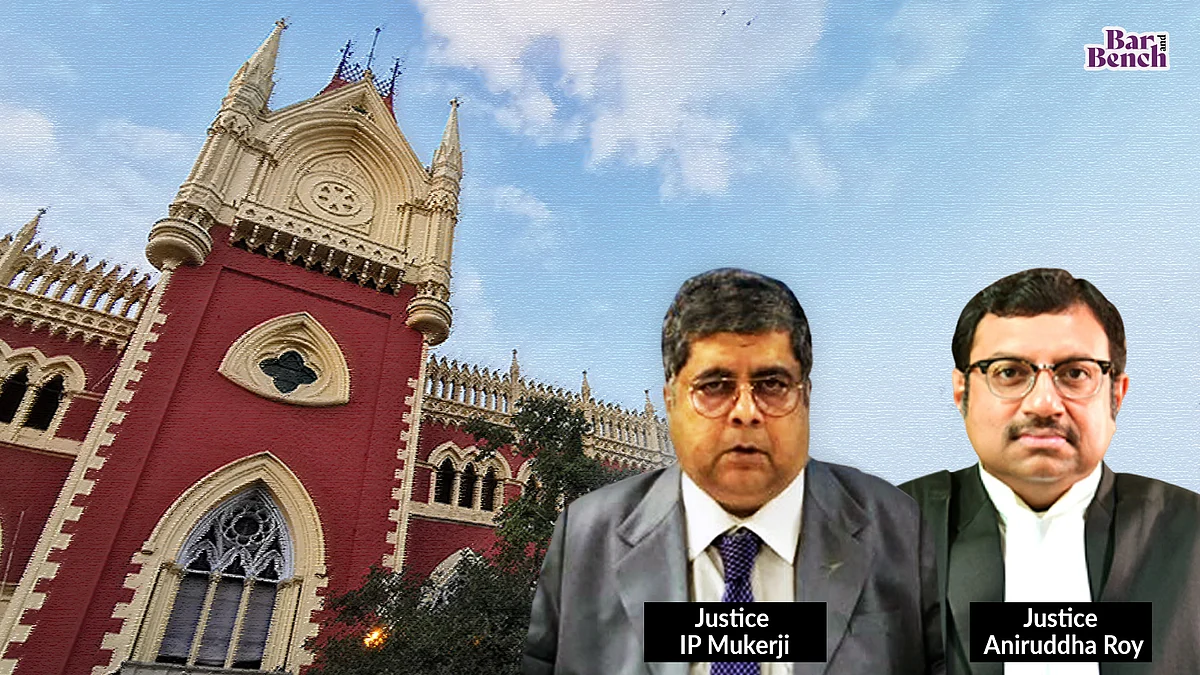 Justices Indra Prasanna Mukerji, Aniruddha Roy, Calcutta HC