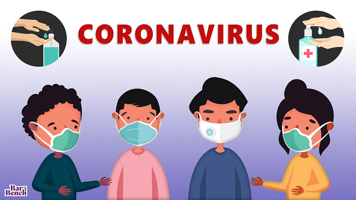 Corona masks and sanitizers