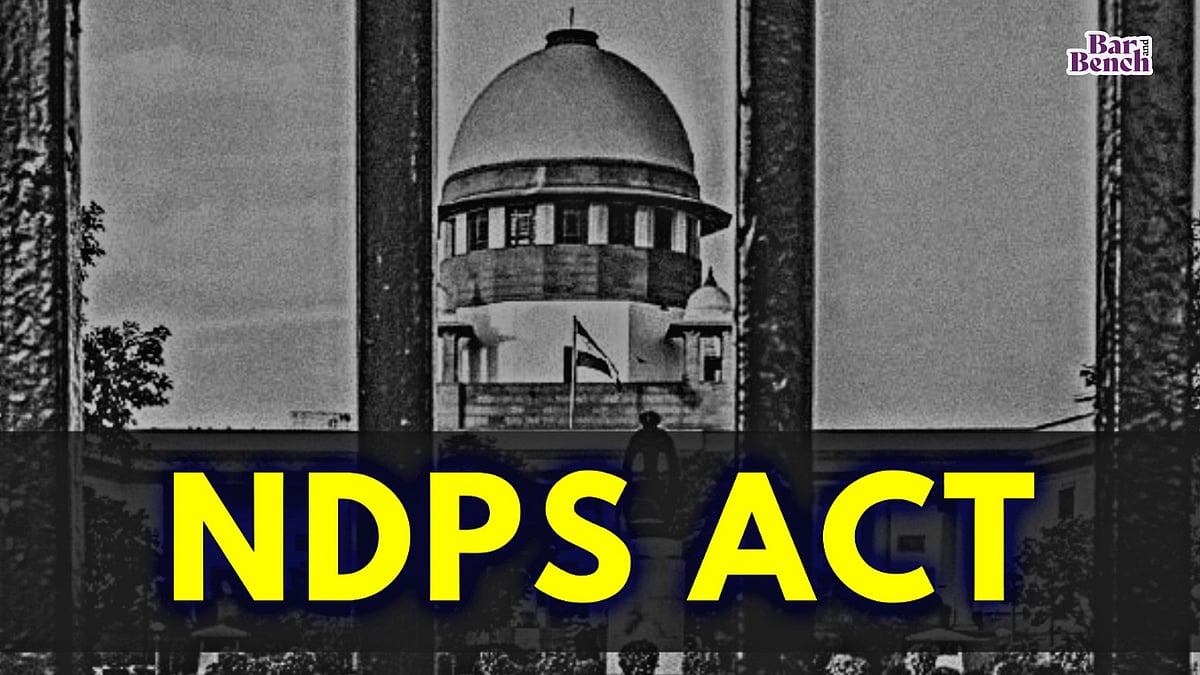 [NDPS ] Is accused entitled to default bail if there is no chemical analysis report along with final report? Supreme Court asked to decide - Vimarsana News