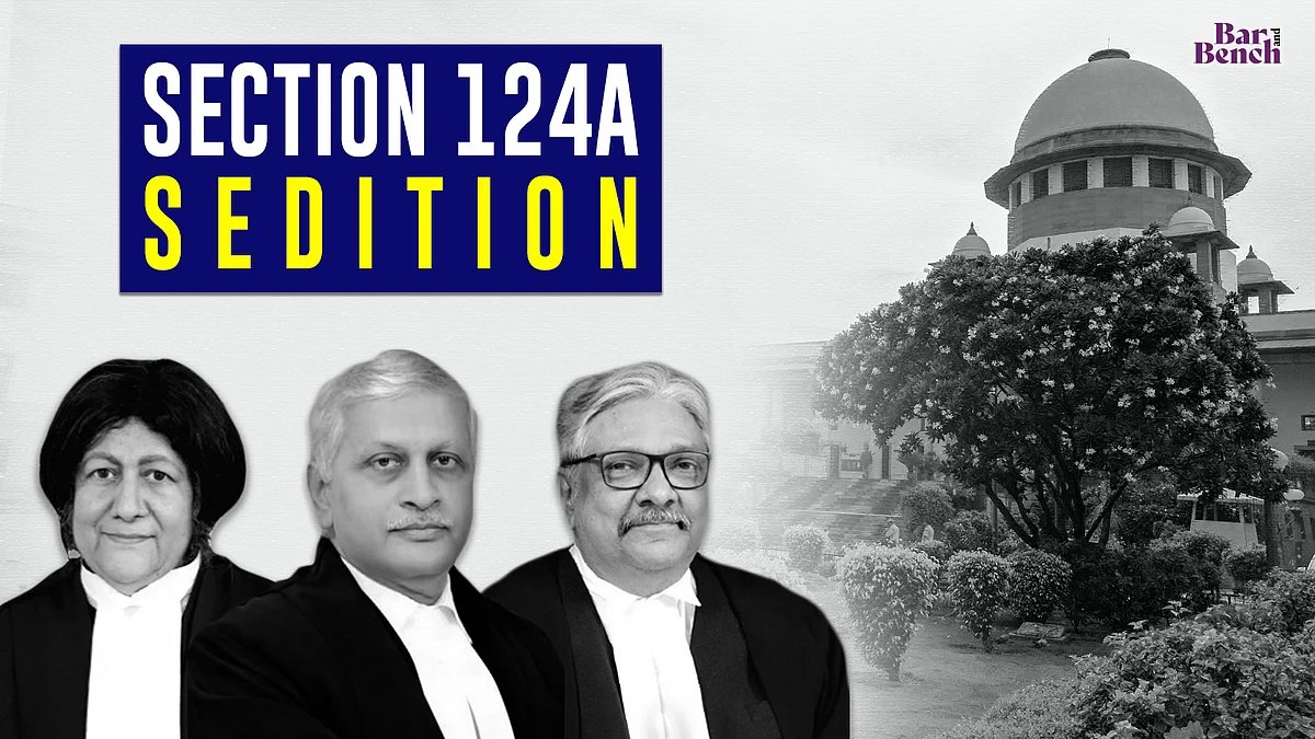 UU Lalit, Indira Banerjee and KM Joseph, Section 124A Sedition