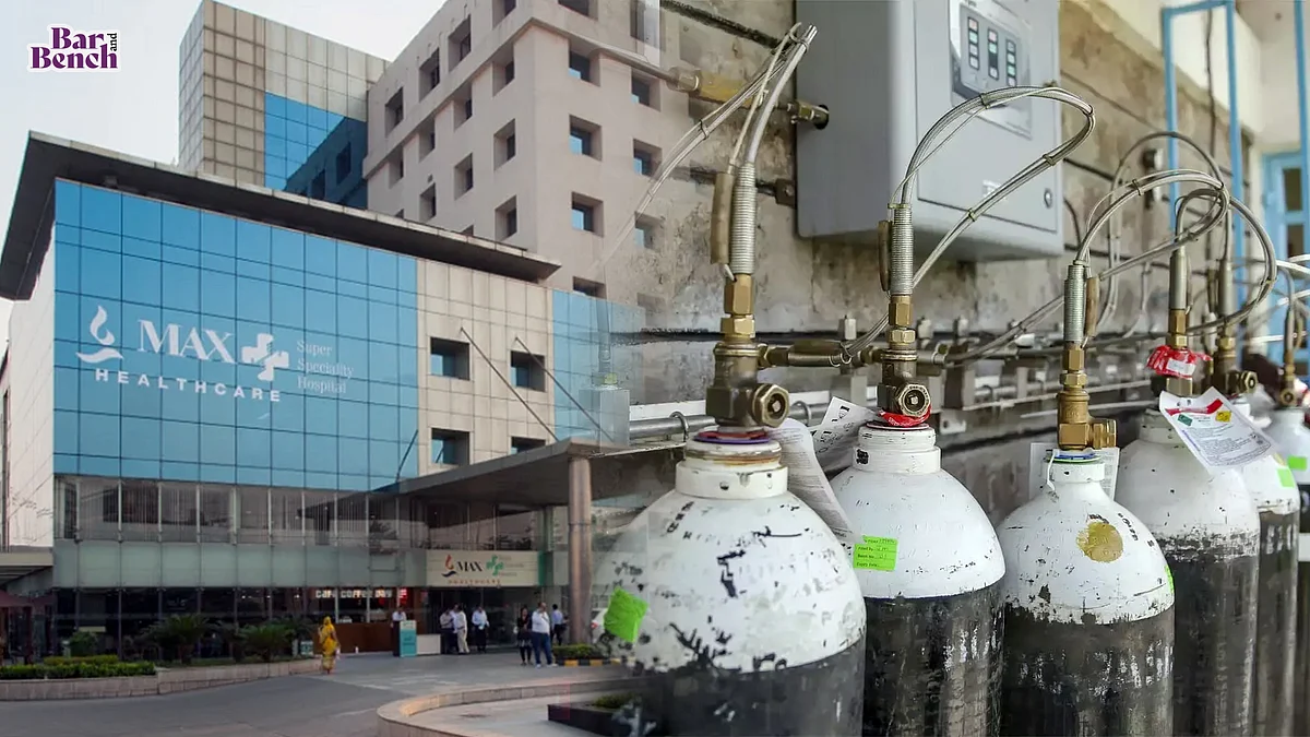 max hospital, oxygen cylinders