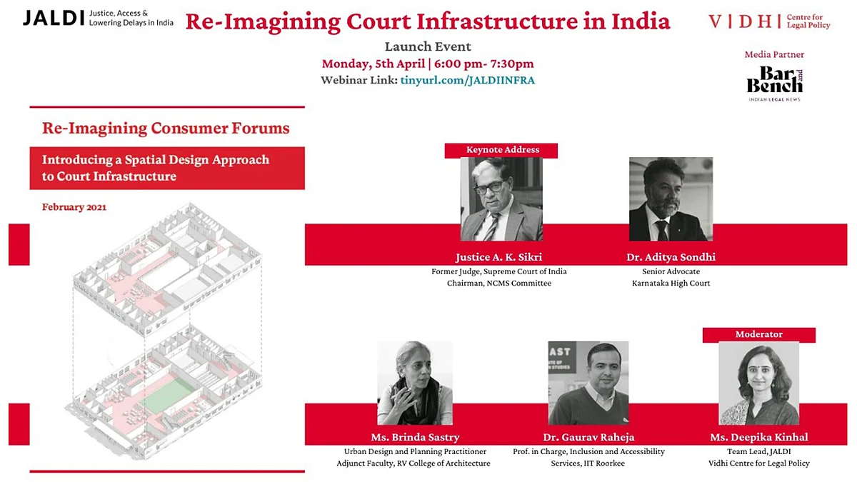 Re-Imagining Court Infrastructure in India, Vidhi Report Launch