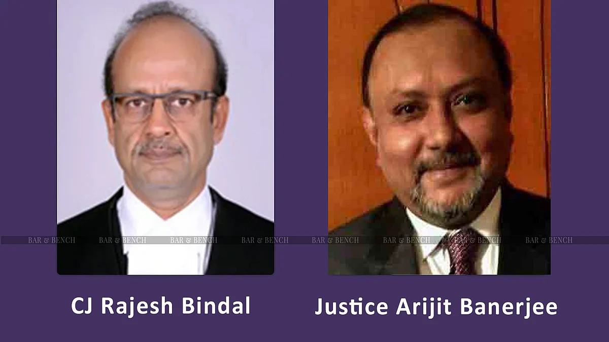 CJ Rajesh Bindal and Justice Arijit Banerjee