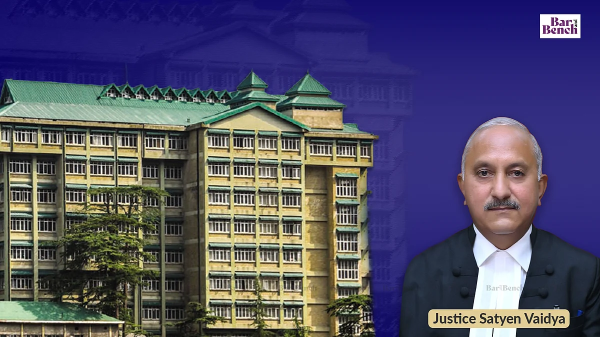 Central government notifies appointment of Justice Satyen Vaidya as permanent judge of Himachal Pradesh High Court