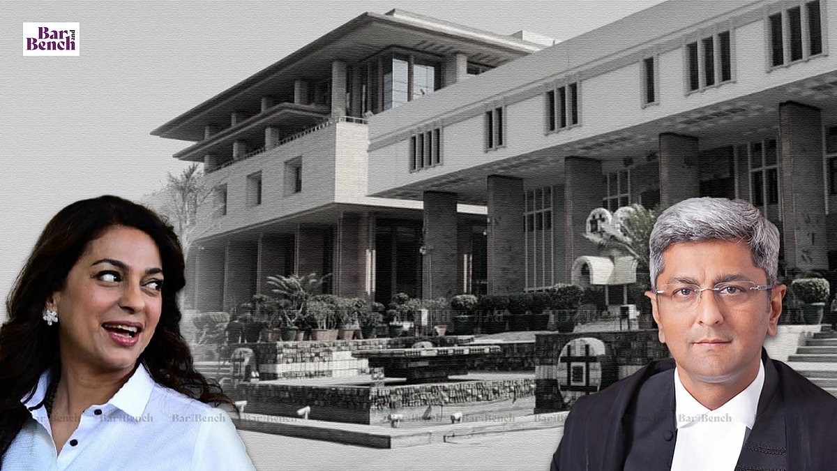 Justice Sanjeev Narula and Juhi Chawla, Delhi HC