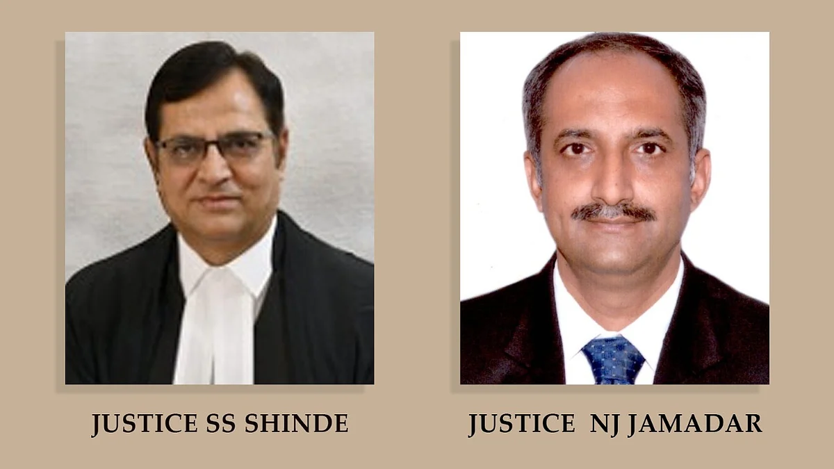 Justice SS Shinde and Justice NJ Jamadar, Bombay High Court