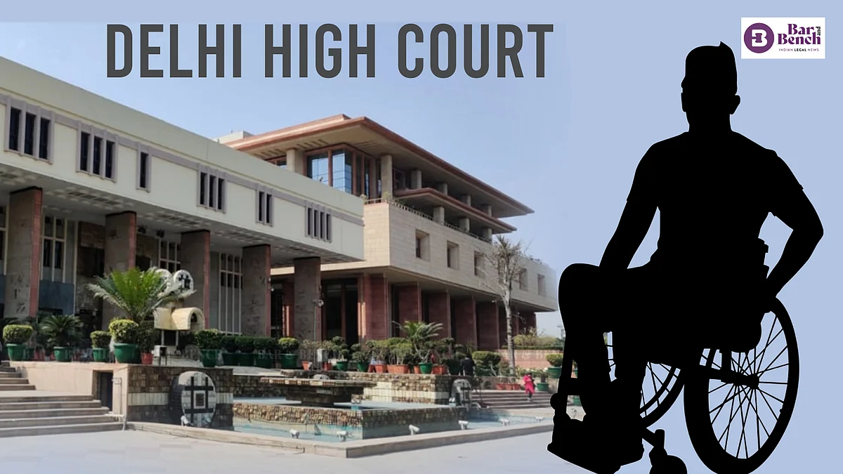 Delhi High Court, disabled man