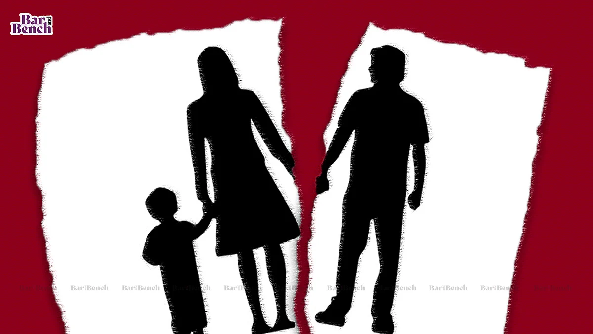 Wife child separated