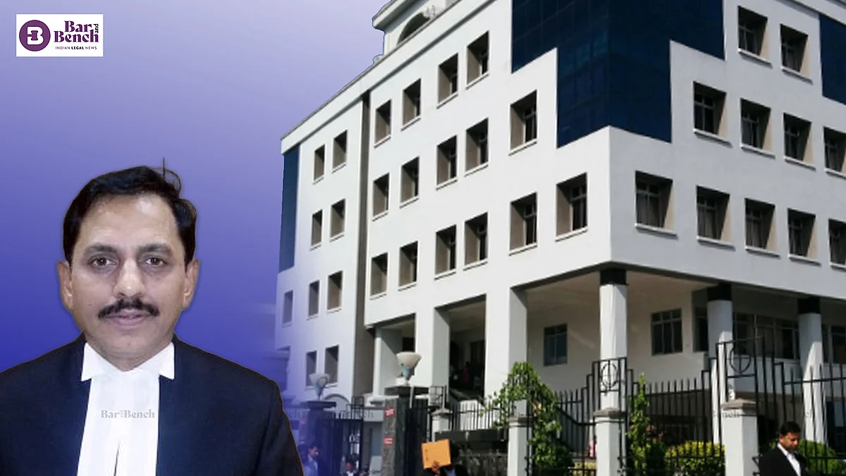 Justice Ajit Borthakur with Gauhati HC