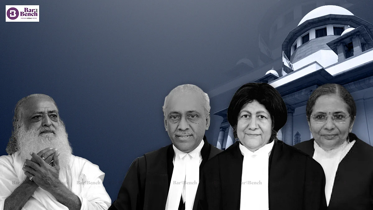 Justice Ramasubramanian, Indira Banerjee and Bela Trivedi.