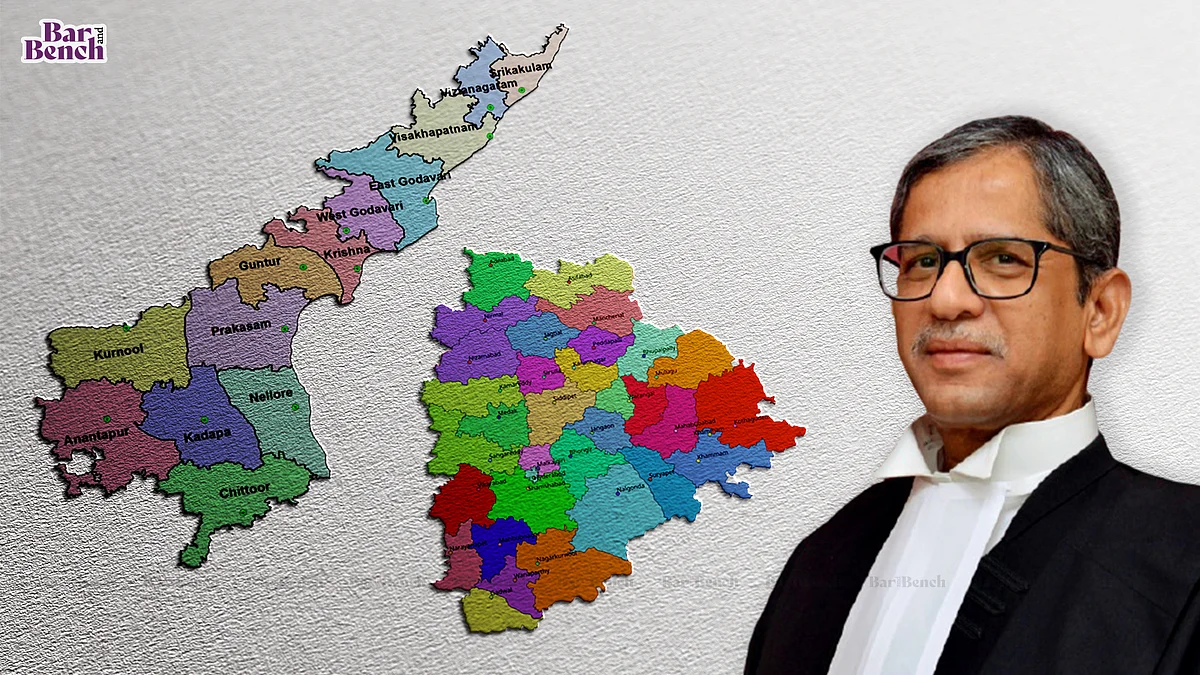 CJI Ramana, Andhra Pradesh and Telangana