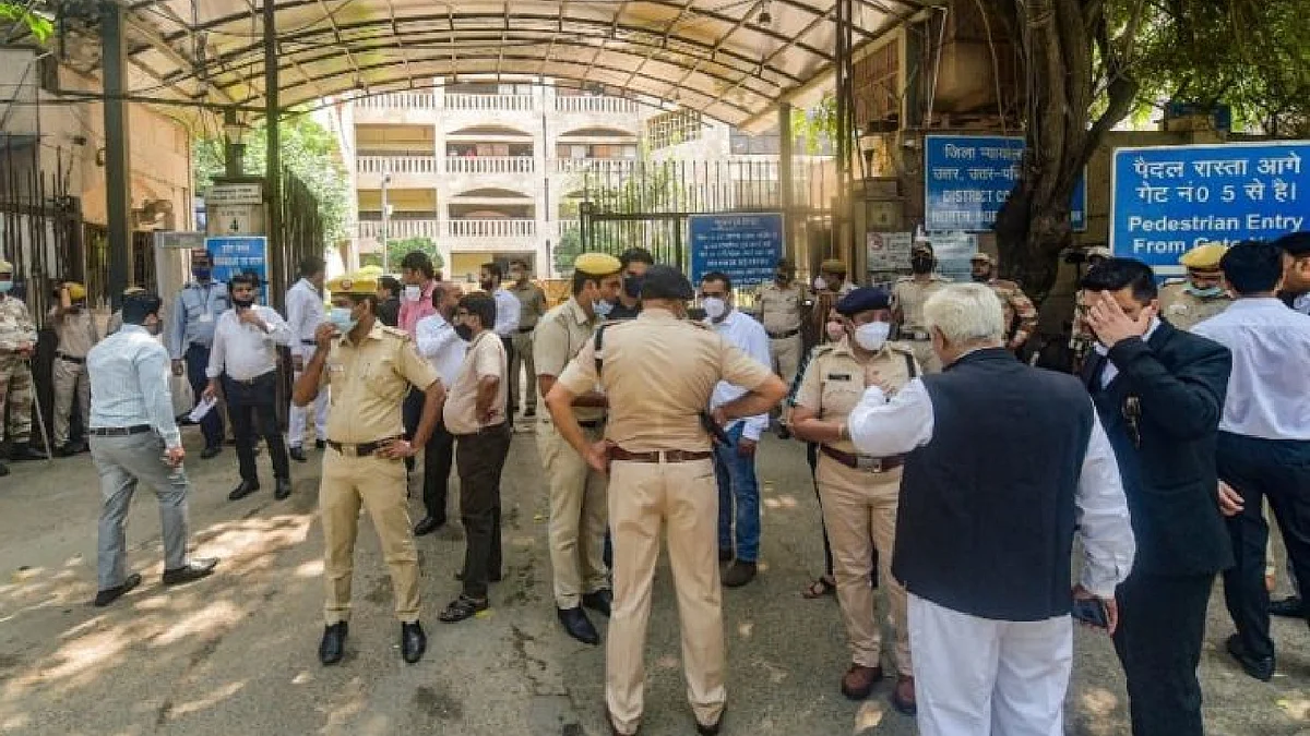 rohini court security