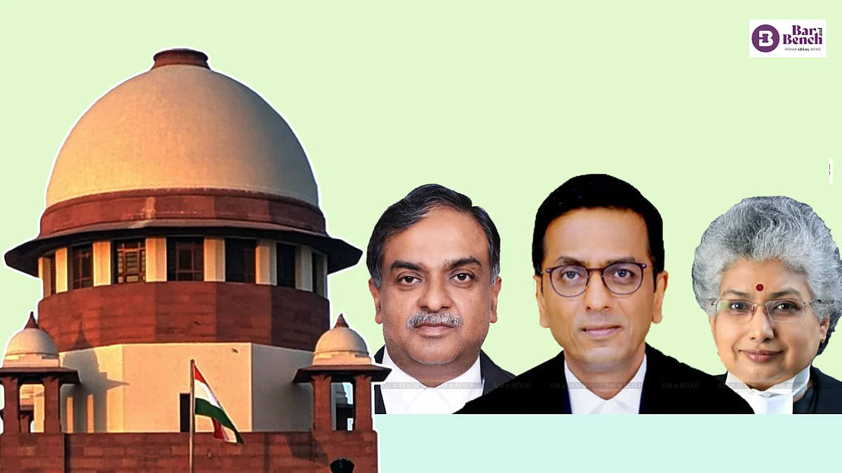 SC with Chandrachud, Vikram Nath, Nagarathna