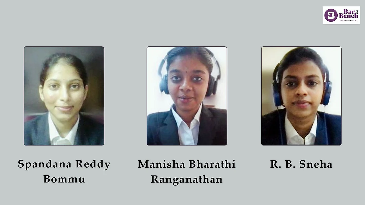 SLS-Hyderabad Emerges as Runners-Up in 1st Navrachana University National Virtual Moot Court Competition