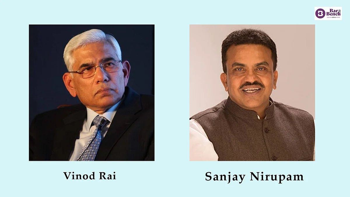 Former CAG Vinod Rai tenders unconditional apology to Sanjay Nirupam in defamation case