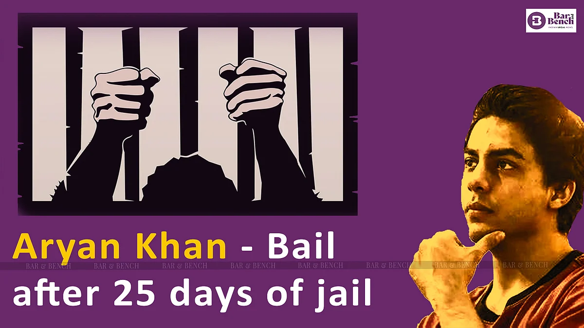 Aryan Khan - bail after 25 days of jail