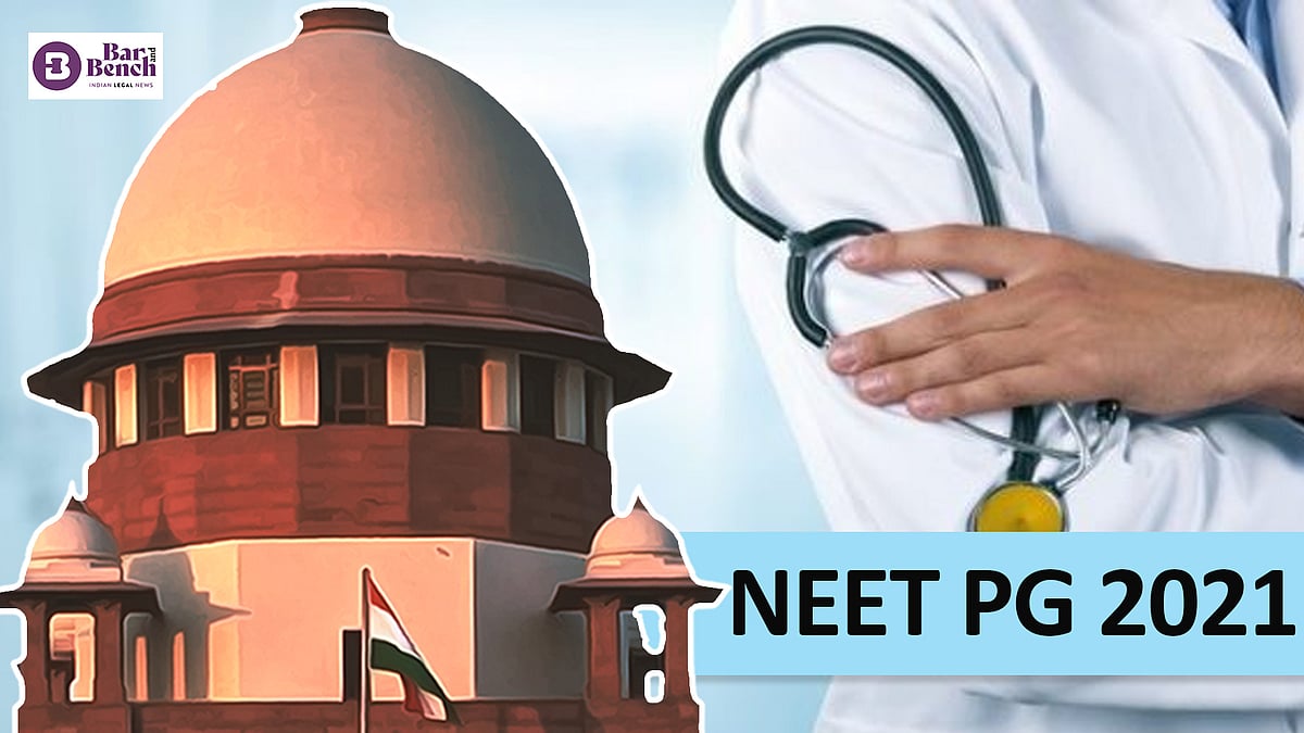 NEET PG case: Central government requests Supreme Court to hear matter tomorrow, CJI to take a call - Vimarsana News