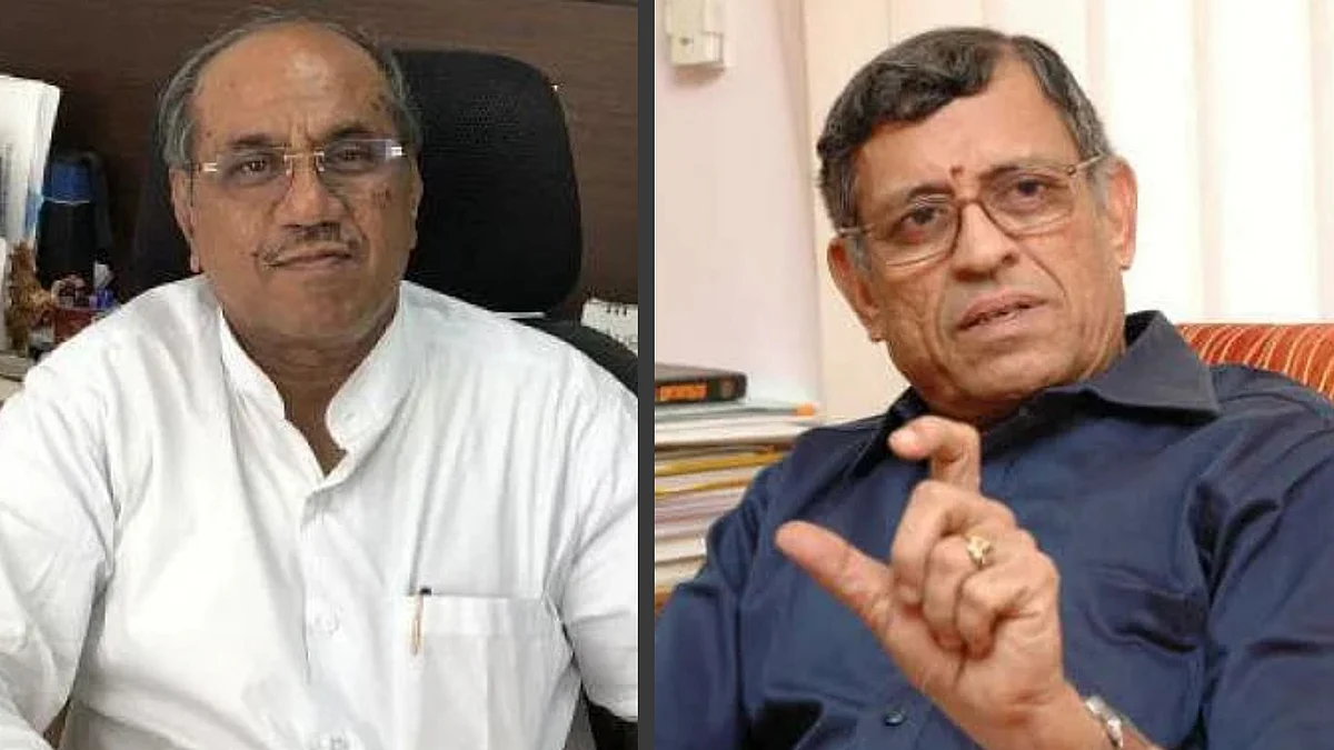 Tamil Nadu Advocate General R Shunmugasundaram and S Gurumurthy