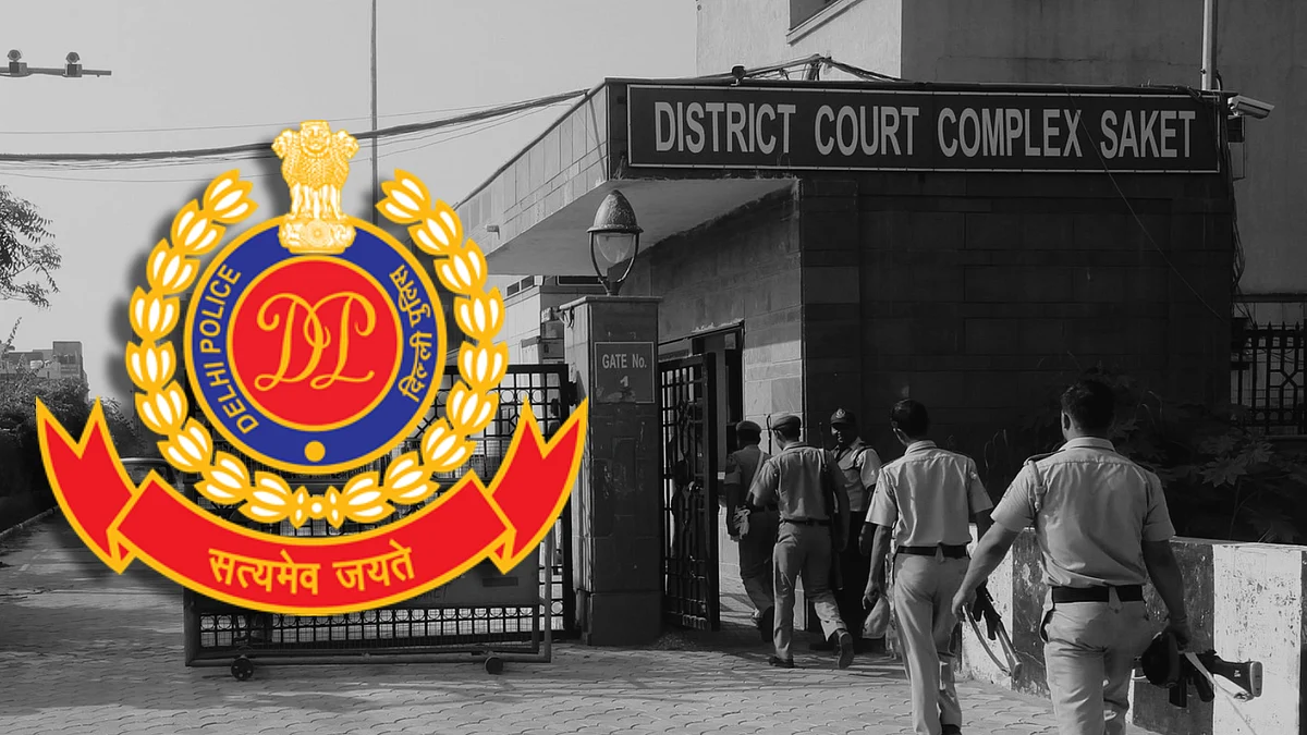 Saket court, Delhi Police
