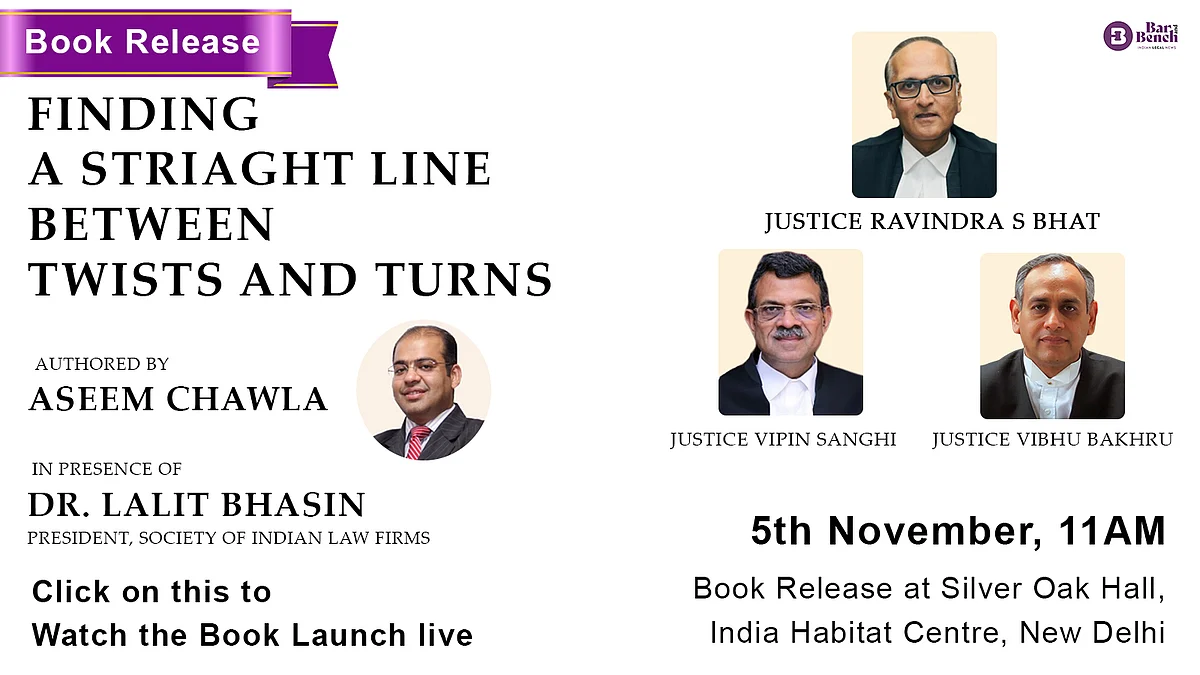 Book Launch: 'Finding a Straight Line between Twists and Turns,' by Aseem Chawla