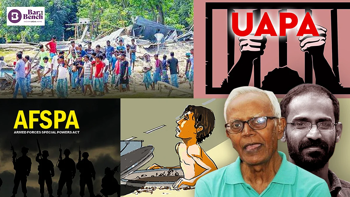 Siddique Kappan, (Late) Father Stan Swamy, Manual Scavenging workers, UAPA