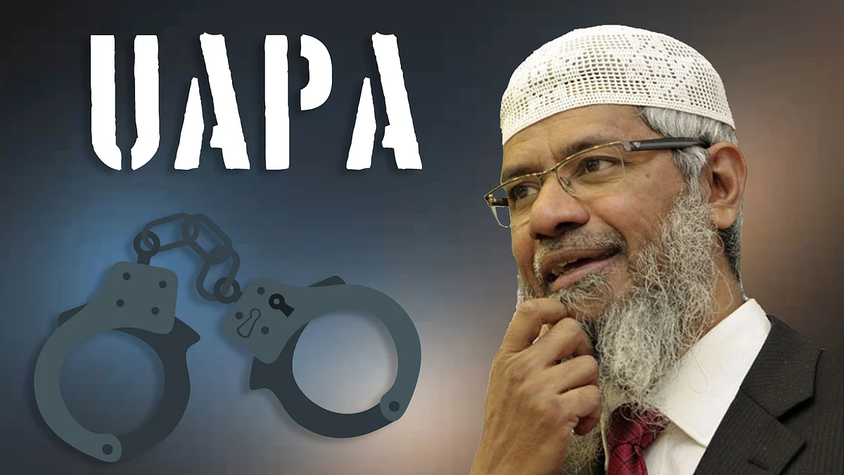 Zakir Naik with UAPA