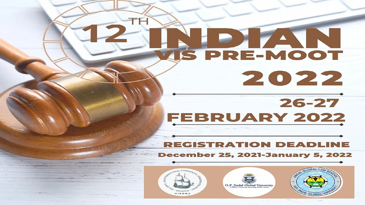 Moot Court: Twelfth Indian Vis Pre-Moot by Jindal Global University (Register by 5 Jan)