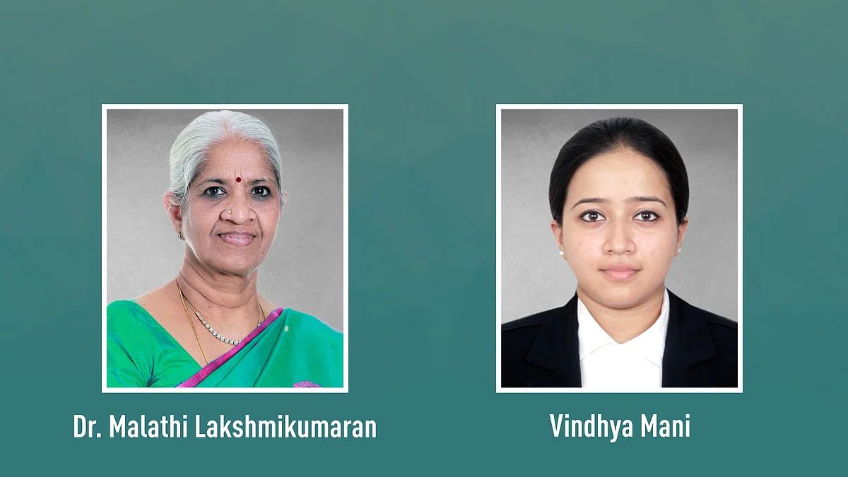 Dr. Malathi Lakshmikumaran, Vindhya Mani